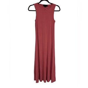 Hatch Pink Salmon Sleeveless Maxi Dress Maternity
Size XS